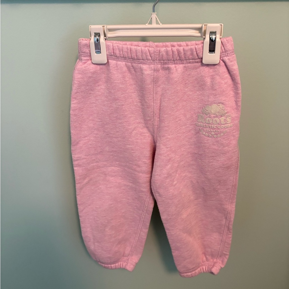 Roots Pink Sweatpants
